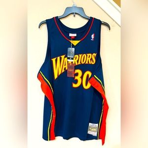 Curry Mitchell & Ness jersey